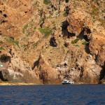 Scandola Nature Preserve small tour boat