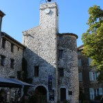 Tourrettes-sur-Loup clock tower