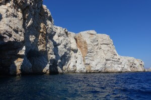 Folegandros cliffs