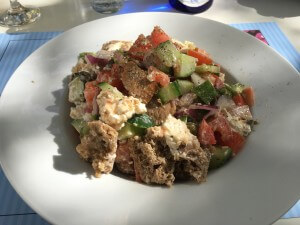 Chora Folegandros greek salad