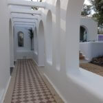 Casa Arte tiled walkway