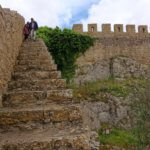 Obidos castle stairway