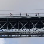 Porto bridge walkers