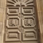 Porto church doorway detail
