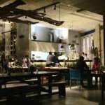 Areias do Seixo lobby bar at night