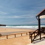 Praia Amoreira restaurante view
