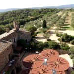 Castell d'Emporda view from tower