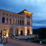 Sant Pere del Bosc at night