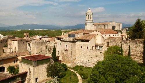 Girona castle views