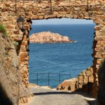 Tossa del Mar castle entrance