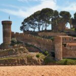 Tossa del Mar castle entrance