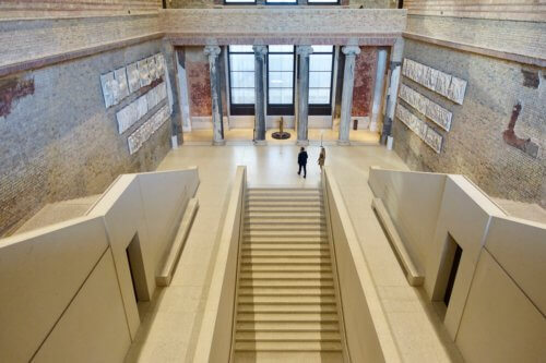 Neues Museum stairway