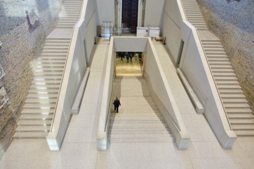 Neues Museum stairs