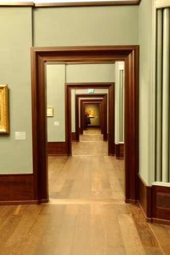 Kunsthalle Hamburg repeating doorways