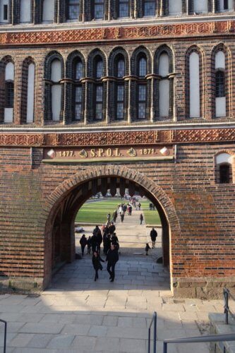 Lübeck Holstentor gate