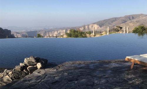 Alila Jabal Akhdar pool view