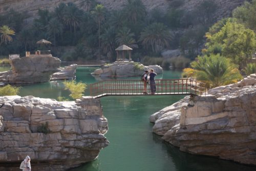 Wadi Bani Khalid bridge