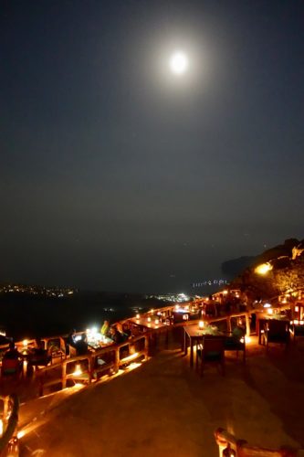 Six Senses Zighy Bay Senses restaurant full moon