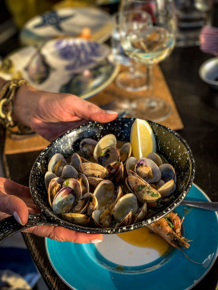 Restaurante Sal Comporta clams