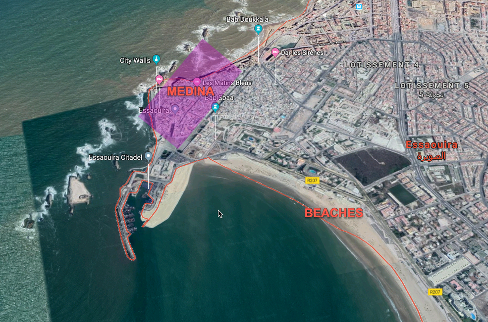 Essaouira Medina location on map