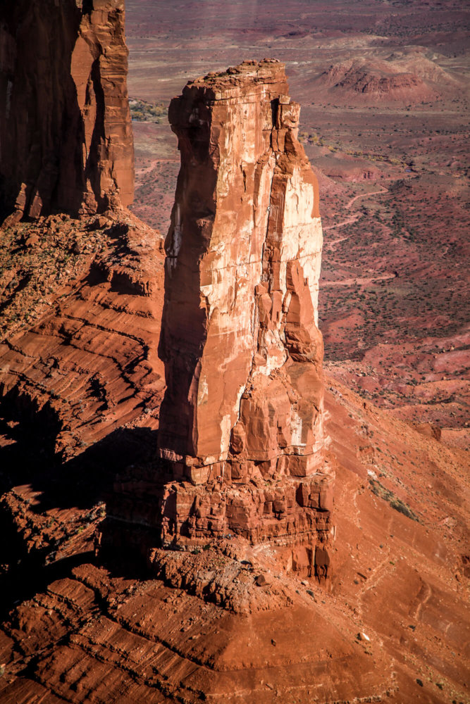 Fisher Towers climber