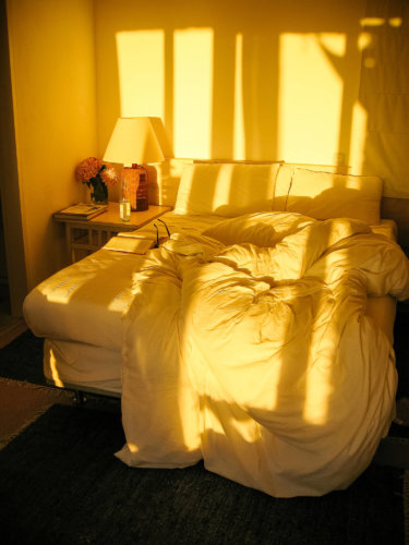 sun lit room Posada del Faro