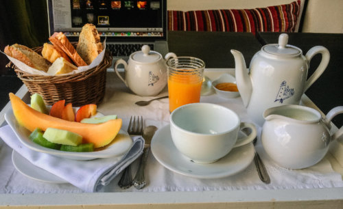 Posada del Faro breakfast