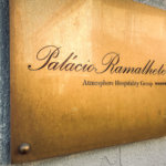 Palacio Ramalhete entrance sign