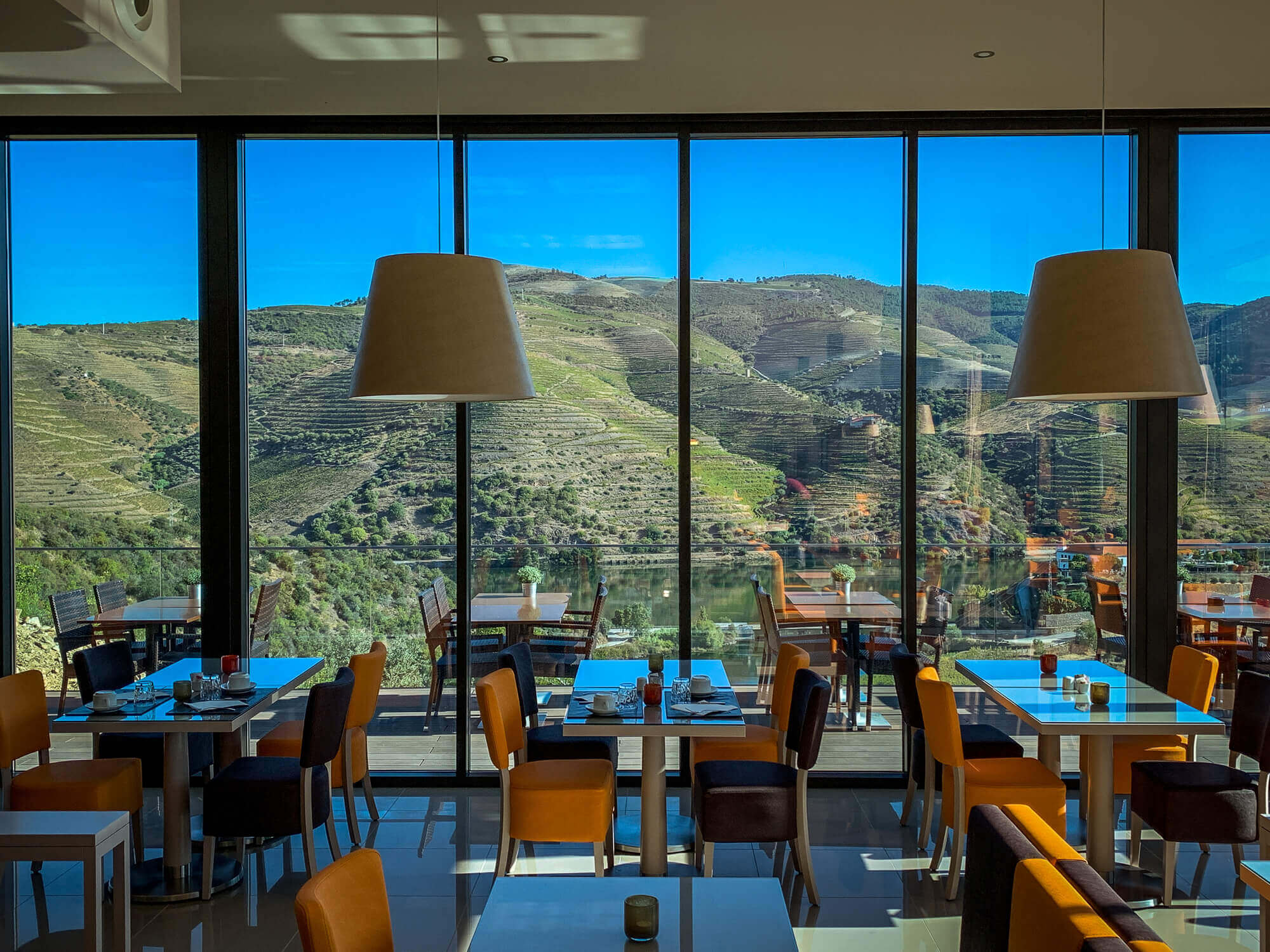 dining room view Vila Gale Douro