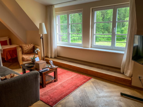 Schloss Elmau sitting room suite