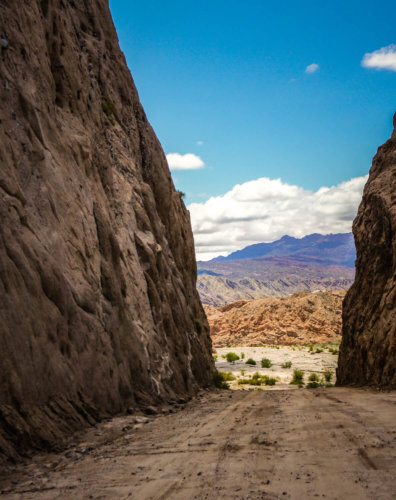 Road through Canyon Ruta 40 Salta