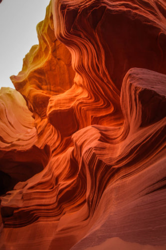 Antelope Canyon slot canyon
