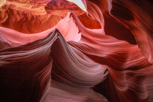 Antelope Canyon wind carved rock