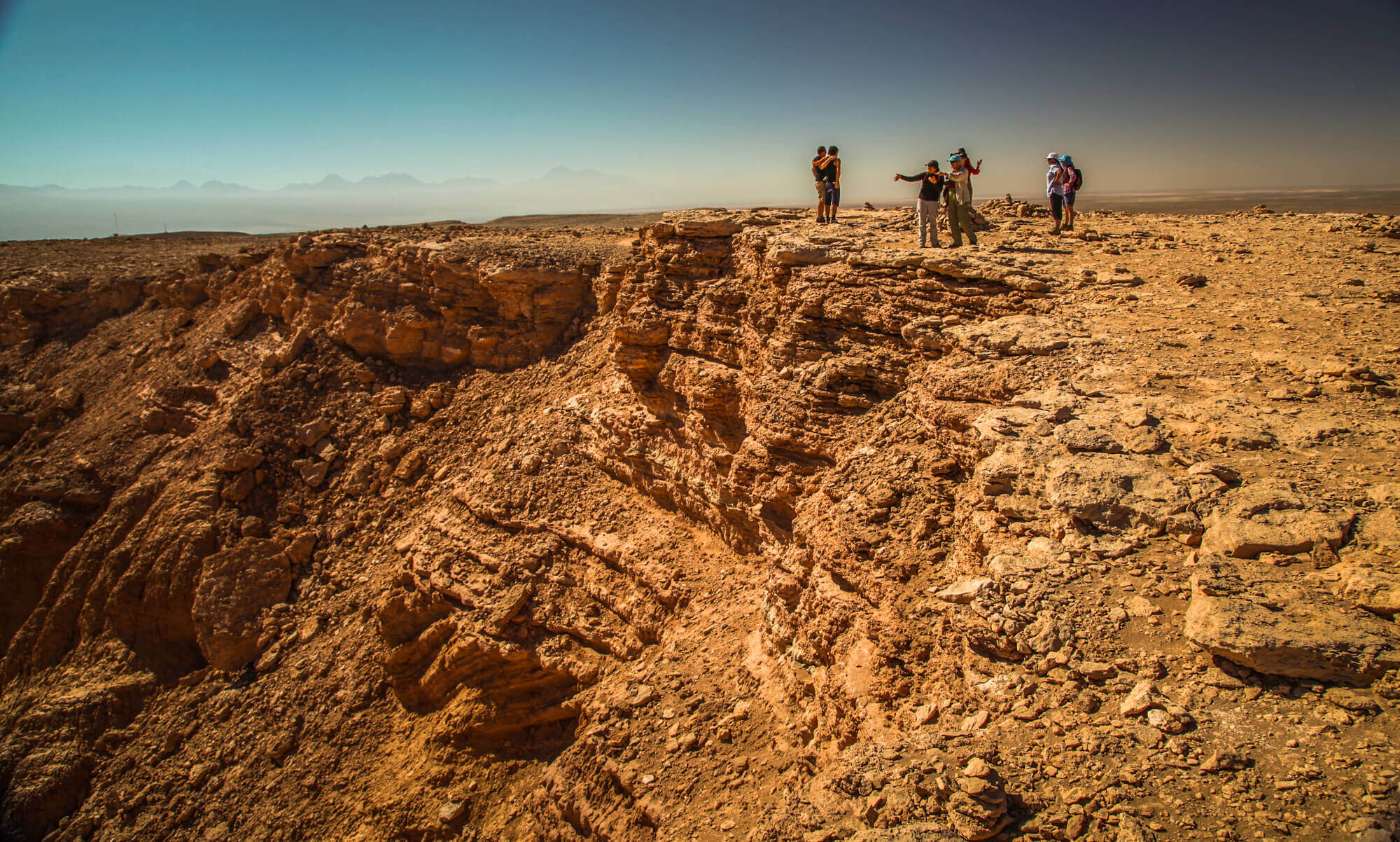 Valle de la Muerte driest place on earth