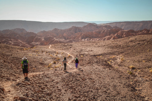 walking trail Devil's Canyon Atacama