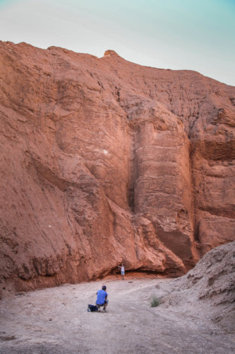 steep walls Devil's Canyon Atacama