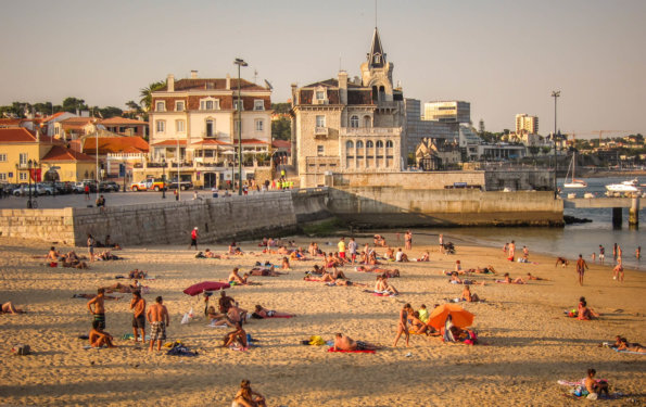 Cascais Portugal main beach
