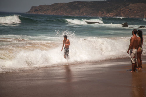Praia do Guincho big waves