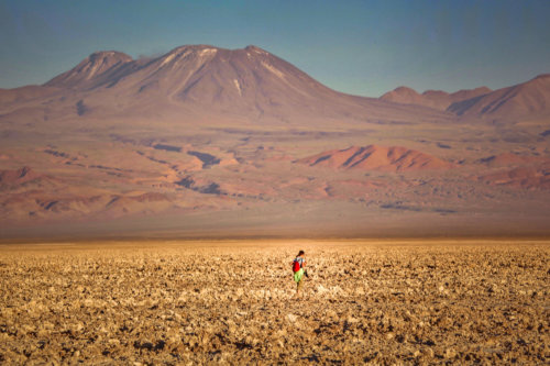 exploring Salar de Atacama