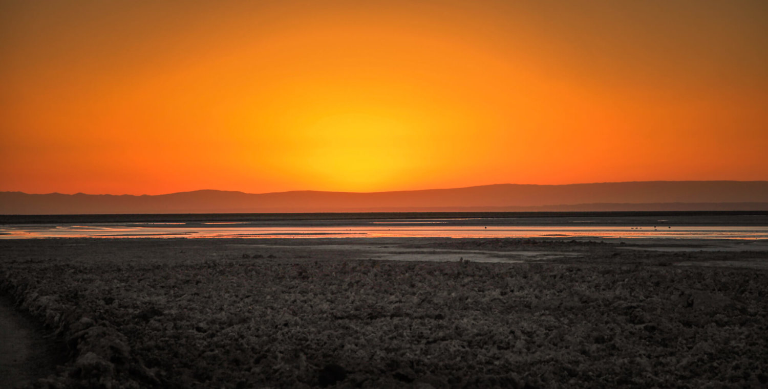 sunset tour Salar de Atacama