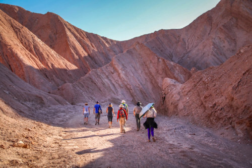 tour group Devil's Canyon Atacama