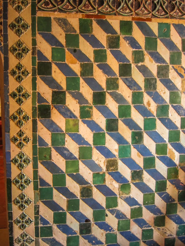 Pena Palace tile patterns